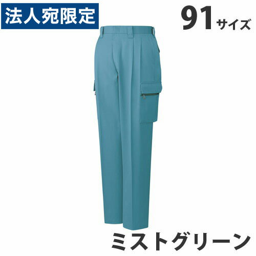 乐天商城 - T/Cツータックカーゴパンツ（秋冬用）91 ミストグリーン 42002 作業服 作業着 ユニホーム つなぎ 自重堂 作業 服『代引不可』