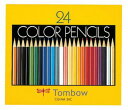 ★ゆうパケット対応可★色鉛筆 紙箱入り 24色セットCQ-NA24C【トンボ鉛筆 Tombow】