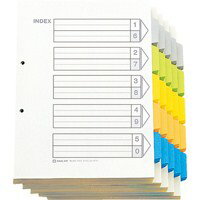 カラーインデックス 907-100 A4S 100組【キングジム】