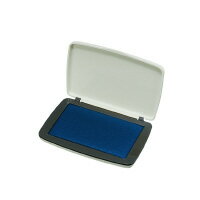 【ゆうパケット対応可】スタンプ台（水性染料タイプ）　中形　盤面サイズ：90×55mm　藍IP-522B【コクヨ】