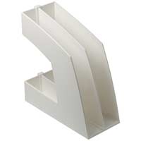 ファイルボックス タテ型 白 FB-708-W【ソニック】