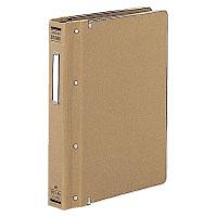 バインダーMP B5縦 布貼・縁金付200枚収容【KOKUYO】ハ-120