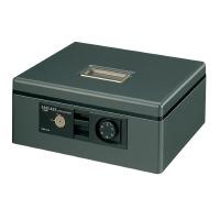 手提げ金庫A4シリンダー錠・ダイヤル錠ダークグレー 【KOKUYOコクヨ】CB-11DM