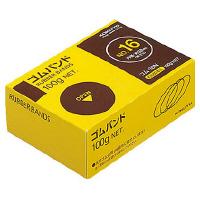 仕様：No.16、正味100g、約680本 内径（mm）：約38 ●箱入り●天然ゴム使用の高品質タイプです。●ゴムの厚み/約1mmk5822-3017