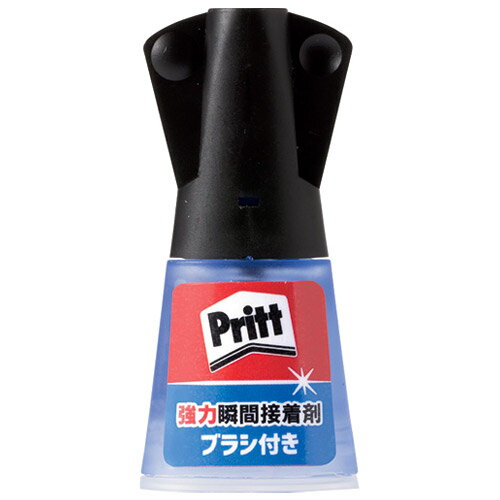 プリット 強力瞬間 接着剤Pritt 瞬間接着剤 ブラシ付き NS-801【プラス PLUS】...