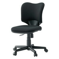 事務イス プロップ肘無【プラス】 KC-A92SL BKブラック 【メーカー直送品】【時間指定不可・夜間配送不可】【平日配送のみ】