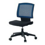 事務用チェア（肘なし）ブルー【ジョインテックス】GX-70BL 【メーカー直送品】【時間指定不可・夜間配..