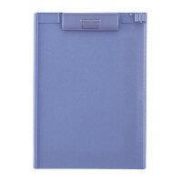 クリップボード　A4－タテ型　短辺とじブルーバイオレット A977U-23【リヒトラブ】