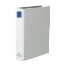 パイプ式ファイル エコノミー両開きA4縦 シルバー 10冊 EM-FURT650CX10【iimo】