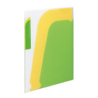 ポケットブック＜ノビータ＞　A4　黄緑／黄色 ラ-N210LG【コクヨ】