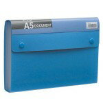 ドキュメントファイル 2254 青【キングジム】2254アオA5サイズ