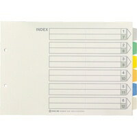 カラーインデックス A4E 908-6Y【キングジム】