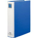 チューブファイル エコノミー(両開き)A4縦 青 10冊入 EM-FURT660BX10【コクヨのiimo】