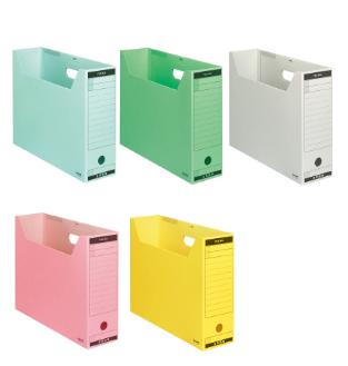 ファイルボックス-FS　Bタイプ　B4　収容幅95mm　B4-LFBN-B　B4-LFBN-G　B4-LFBN-M　B4-LFBN-P　B4-LFBN-Y　【コクヨ　KOKUYO】のサムネイル