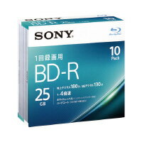 BD−R　25GB　10枚パック 10BNR1VJPS4【SONY】
