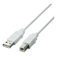 �ڤ椦�ѥ��å��б��ġ�USB�����֥��A��B�����סˡ��ۥ磻�ȡ�3mUSB2-ECO30WH�ڥ��쥳���