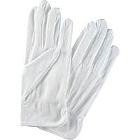 品質管理・倉庫作業車の運転などの軽作業に便利な純綿スムス手袋（すべり止め付き）　M #149-5P-M【アトム】