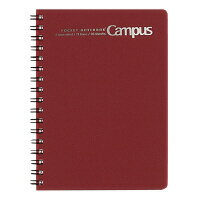 Notebooks, Paper Products - 【ゆうパケット対応可】ポケットノート（ツインリングとじ）　A6（5号）　罫幅6mm　60枚　赤ノ-411R【コクヨ】