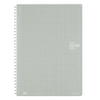 【ゆうパケット対応可】ソフトリングノート（5mm方眼罫）　（カットオフ）B5　80枚ス-SV308S5-C【コク..