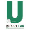 【ゆうパケット対応可】レポートパッド B5判中太罫(8mm×24行)中紙枚数:50枚【マルマン】P152A