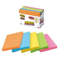 Post-it 657-5SSAN 強粘着 75mm*100mm 蛍光【スリーエム ジャパン】
