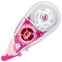 修正テープ ホワイパープチ 4mm ピンク【プラス】