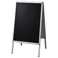 ポスターパネルスタンド【光】PSTD-115シルバー