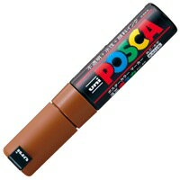 ポスカ PC-8K.21 太字 茶【三菱鉛筆】