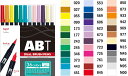 水性マーキングペン ABT多色セット 36色ベーシック【トンボ鉛筆】AB-T36CBA