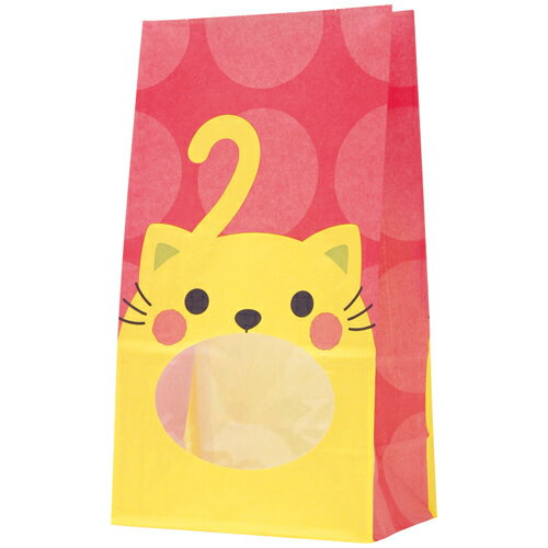 パックンバッグ　ネコ　50枚入　4082402【シモジマ】