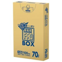 3層ゴミ袋業務用PRO 70L 半透明 PA73 100枚【日本サニパック】