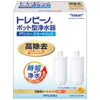 ドアポケットに収まる、ポット型浄水器！●浄水器用カートリッジ●カートリッジ交換目安：1日3L使用で2ヶ月間●適応機種：PT302SV※カートリッジのPTC．SV2JとPTC．V2Jは互換性があります。J870743