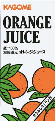 ジュース ホテルレストラン用 オレンジジュース 1000ml×6本 8571【カゴメ】※軽減税率対象商品のサムネイル
