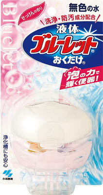 ●本体／せっけんの香り。●容量70ml。●水の色／無色。●効果期間／約1ヶ月（使用状況により異なります）。●便器を泡でしっかり洗浄。流れる水は無色なので尿や便の状態がよくわかる。浄化槽にも安心。k5746-0116
