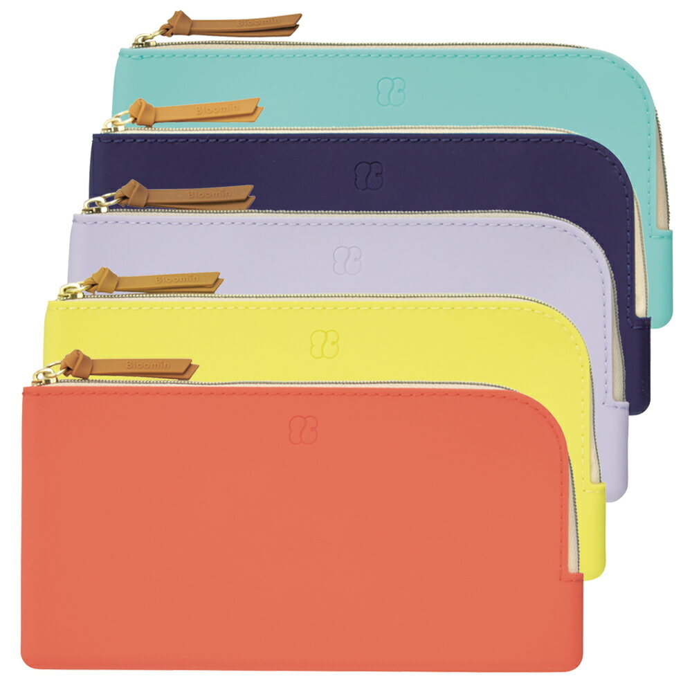 ゆうパケット対応可Bloomin フラットポーチ