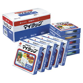 【ニチバン】装飾用テープマイラップ18mm幅（5色10巻パック）