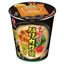 #チャルメラカップ バリカタ麺豚骨 12個450881【明星食品】※軽減税率対象商品