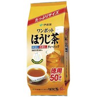 ワンポットほうじ茶ティーバッグ50袋【伊藤園】※軽減税率対象商品