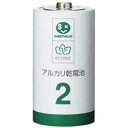 アルカリ乾電池III 単2×100本 N212J-10P-10【ジョインテックス】(2)