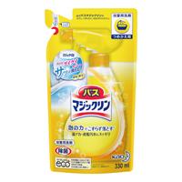 ●泡の力でこすらず落とす浴室用洗剤！　●バスマジックリン　詰替用●容量／330ml●詰替方式k6335-6465