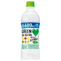 グリーンダカラ 600ml×24本 336711【サントリー】※軽減税率対象商品