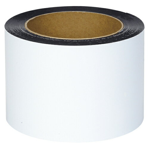 マグネットロール　カラー白　ツヤ有りタイプ（幅100mm）【マグエックス】MSGR-08-100-10-W