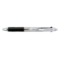 複合ペン ジェットストリーム多機能ペン　透明軸　0．7mmインク色：黒・赤＋シャープペン MSXE350007-T