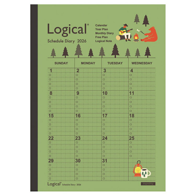 �ڤ椦�ѥ��å��б��ġۡ�2026ǯ���� ��Ģ�ӥ�������������꡼��2026��֥Ρ��ȥ�����A��B5�������סڥʥ��Х䥷��NS-B502-26AS1