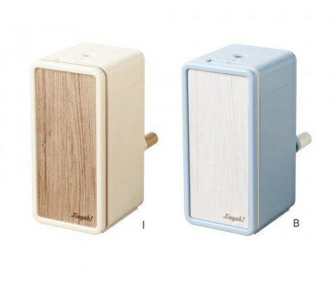 リビガク　トッピン　タテ型スリム　手動鉛筆削り【ソニック】LV-4635-□※2色よりお選びください。