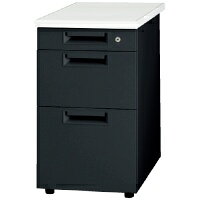 脇机3段 JS-047D-D3 ホワイト/ブラック【プラス】【メーカー直送品】【時間指定不可・夜間配送不可】【平日配送のみ】