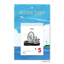 【ゆうパケット対応可】旅する日めくり 〜365 DAYS JOURNEY〜 <2025年版> NK-8611【新日本カレンダー】サイズ:201×132mm(日め...