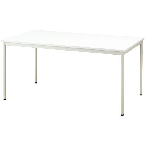【プラス】△抗ウイルステーブル BV-159-72 WV/W4幅 1500mm × 奥行き 900mm【組立・設置商品】 【メーカー直送品】【時間指定不可・夜間配送不可】【平日配送のみ】