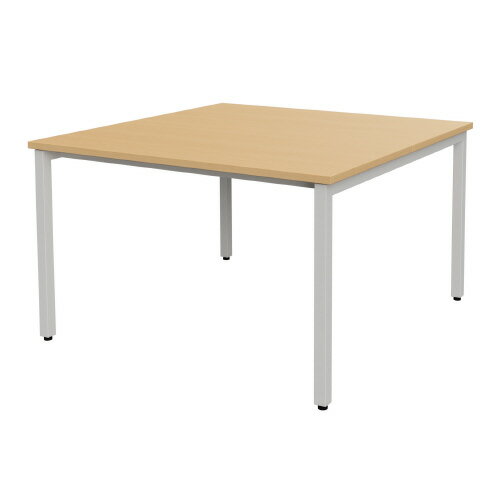 1200×600mmの天板を連結した豊富なサイズと、天板3色×脚カラーのバリエーションがさまざまな空間にフィットするオフィステーブル。ダクトの有無も選べて、フリーアドレスデスクとしても、ミーティングテーブルとしても使用できます。 ●天板サイ...