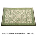(代引き不可)(同梱不可) 三重織 い草玄関マット 約30×150cm グリーン TSN340412 湿気の多い夏もサラツとした肌触り!(3)